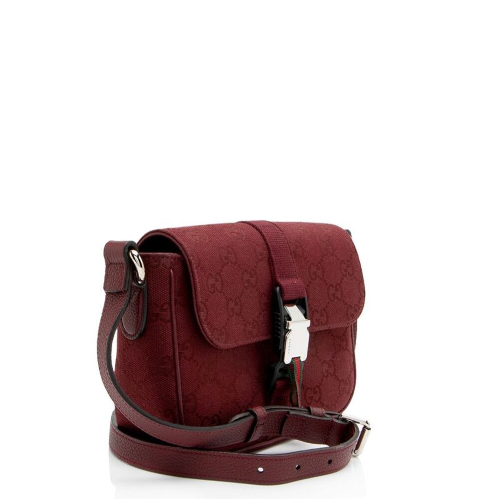 Gucci GG Canvas Web Buckle Mini Crossbody - Picture 2 of 11